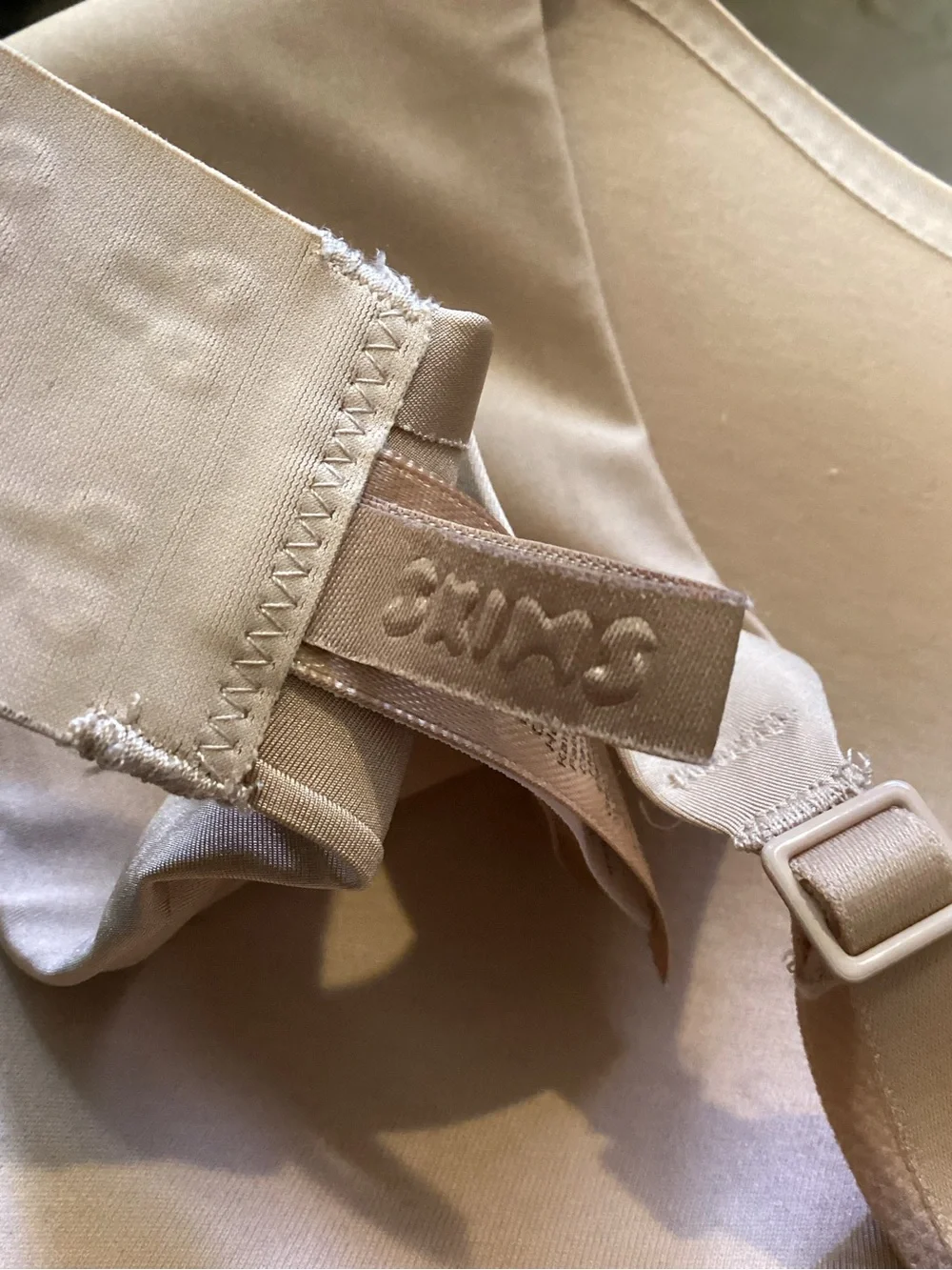 34C SKIMS Ultimate Teardrop Push Up Bra Nude Clay BA-PLG-9214 - Picture 6 of 9